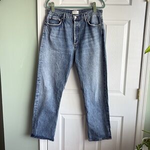 Agolde 90s pinch waist high rise straight jeans